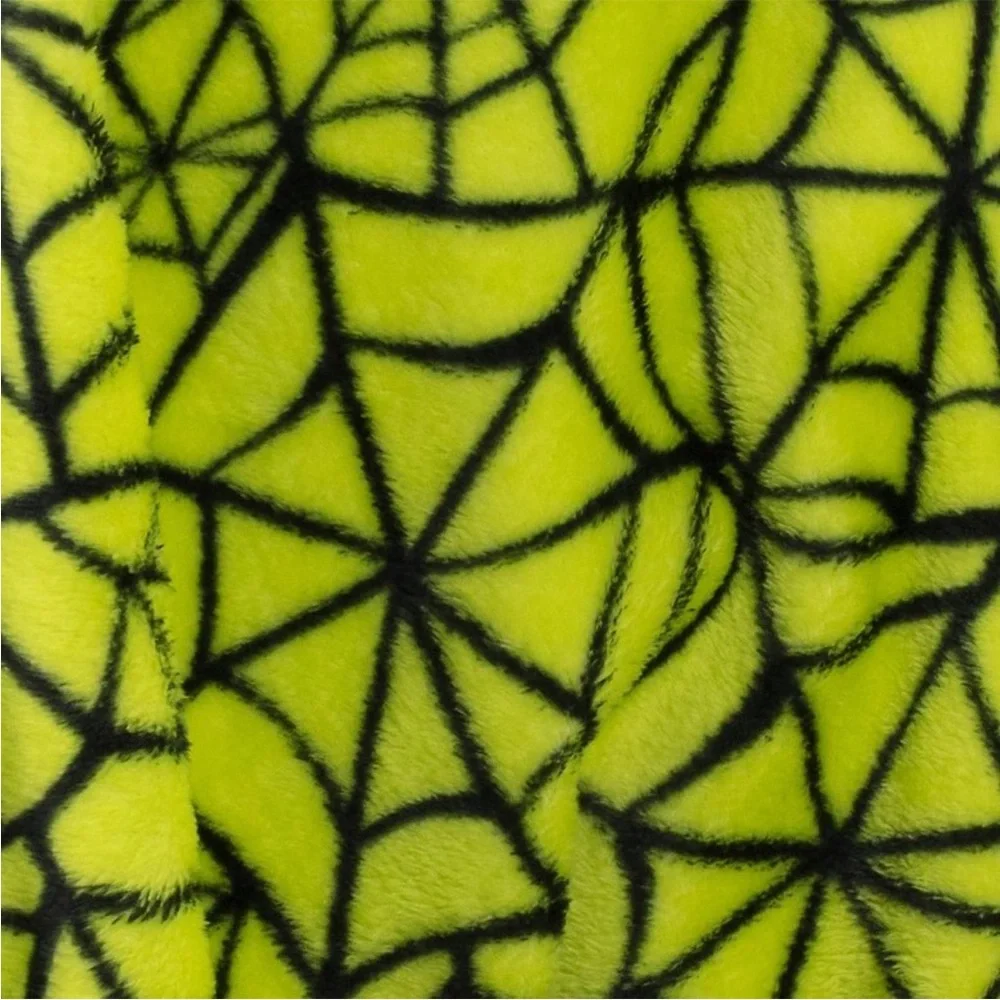 Hyde & EEK! Boutique Spider Web Print Plush Halloween Lightweight Throw Blanket